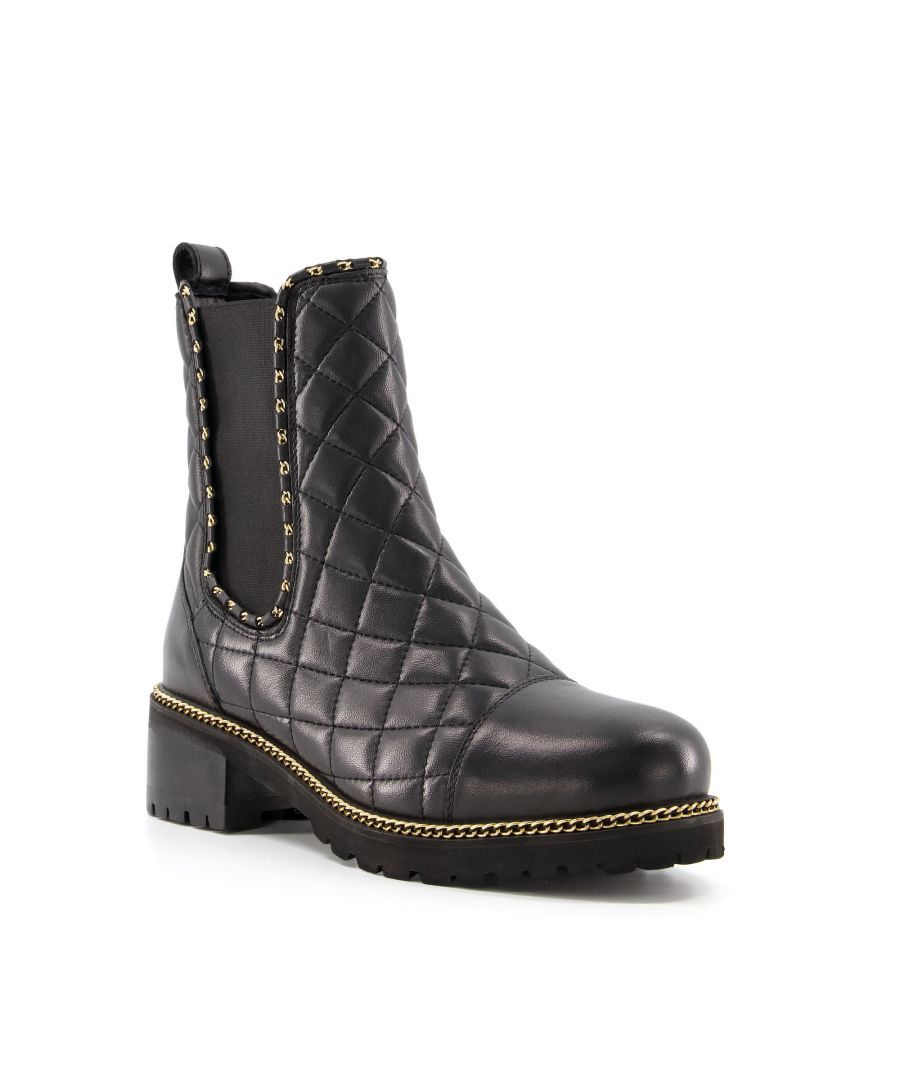 Image for Dune Ladies PART Quilted Chelsea Boots