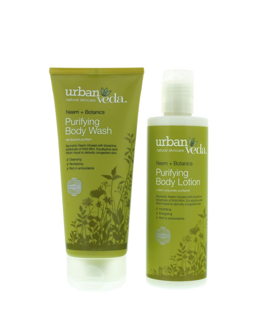 The Urban Veda 2 piece Purifying Bodycare gift set is designed for those with oily and acne prone skin. The products use extracts from witch hazel, neem and eucalyptus to deliver a zingy and energising cleanse whilst locking in moisture and removing impurities from the skin. The products compliment each other perfectly and deliver a double dose of Urban Veda for any lucky recipient.