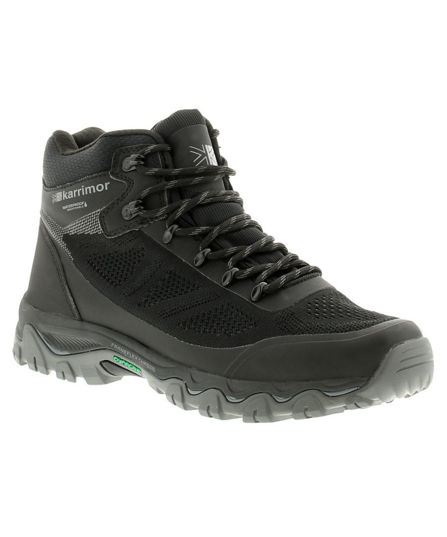 <Ul><Li>Karrimor Staff Weathertite Mens Boots In Black</Li><Li>Mens Mid Cut Hiker With Weathertite Waterprood Membrane. Lace Up Design. Rubber Outsole.</Li><Li>Manmade Upper</Li><Li>Fabric Lining</Li><Li>Synthetic Sole</Li><Li></Li>