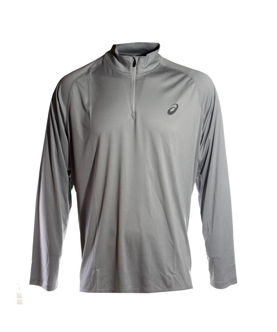Image for Asics Mens Long Sleeve 1/2 Zip Running Shirt