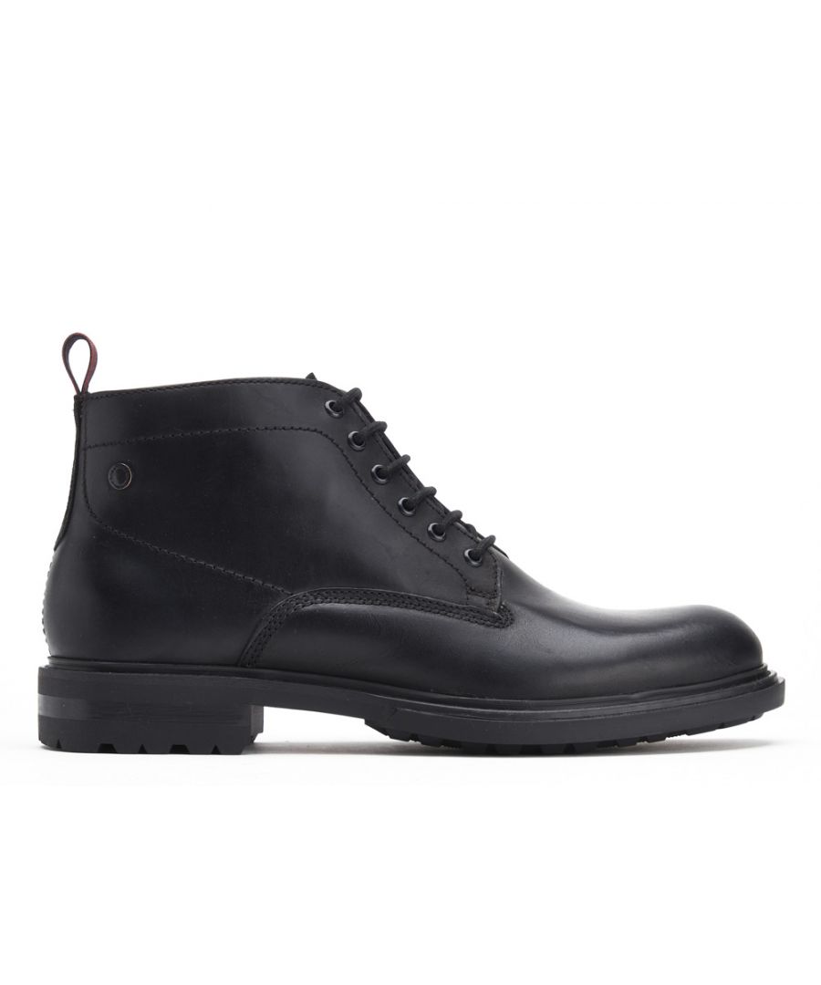 Image for Base London Clifton Pull Up Black Boots