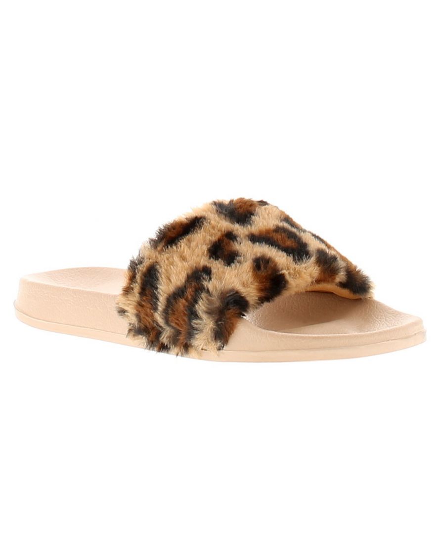 kids cheetah slippers