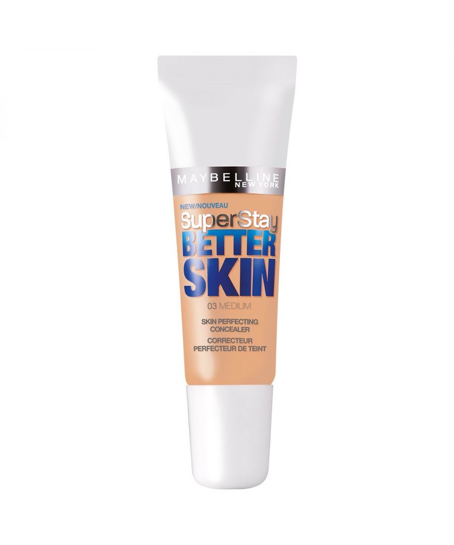 Skin perfecting concealer. Up to 24-hour wear. Transfer resistant. Tested under dermatological and ophthalmological control, fragrance-free. 11ml