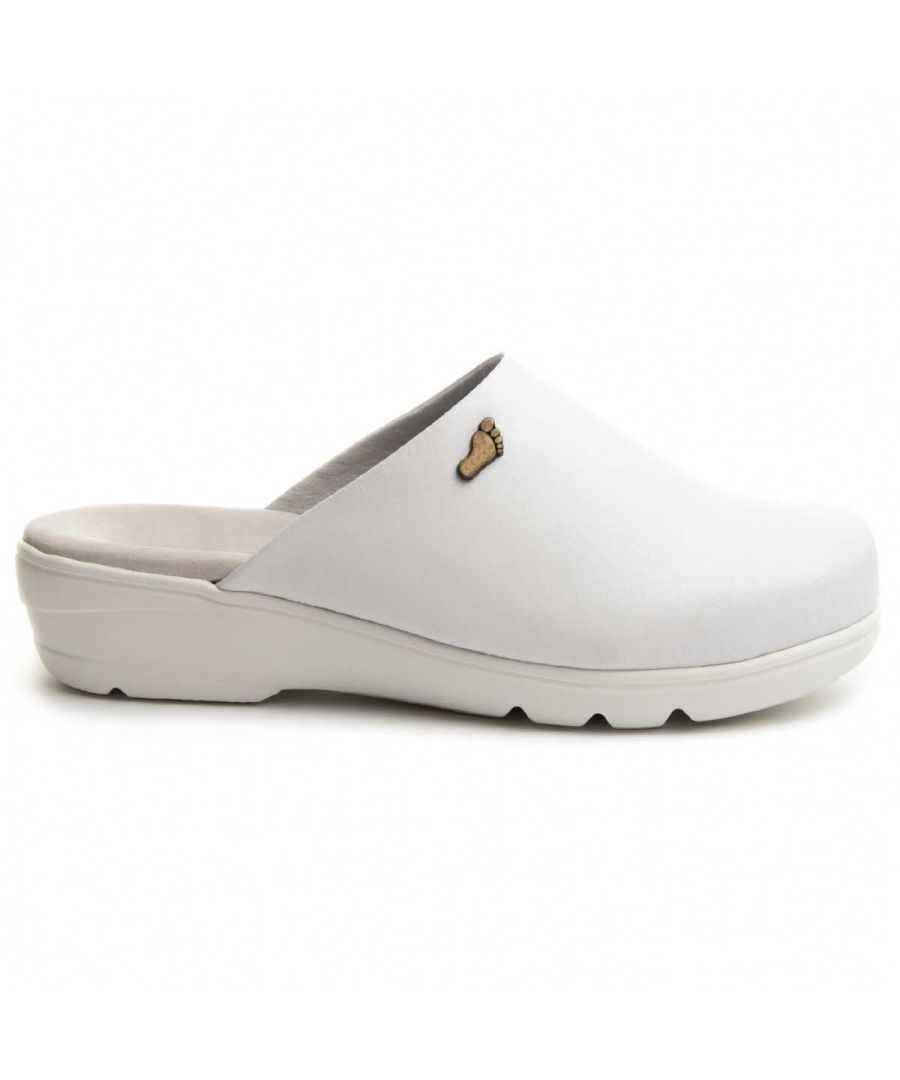 Image for Confortable clog Montevita in White