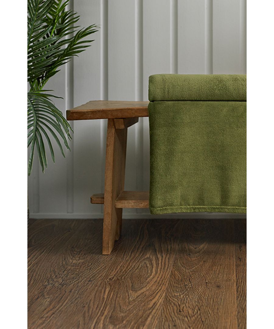 Deyongs Snuggle Touch Microfibre Throws 140x180cm|Size: 130cm x 170cm|green