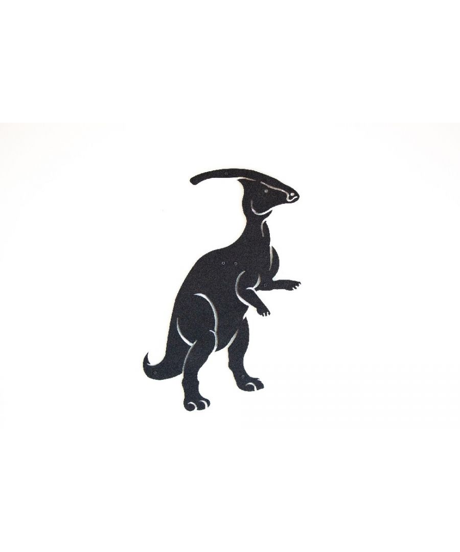 This animal-themed wall decoration is the perfect solution to decorate the walls of your home or office. It gives a touch of originality and colour to empty spaces. Color: Black | Product Dimensions: W32xD0,15xH51 cm | Material: Metal | Product Weight: 0,7 Kg | Packaging Weight: 1,2 Kg | Number of Boxes: 1 | Packaging Dimensions: W53xD2xH53 cm