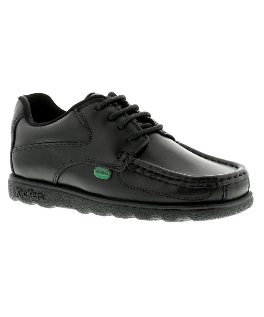 Kickers Jarle Slip Black Mocassins Homme
