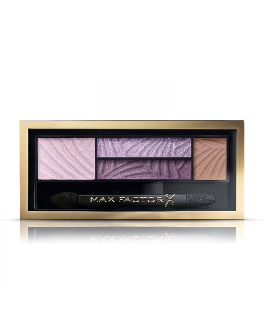 Transform your look in 4 easy steps with the Smokey Eye Drama Kit: velvety-rich pigment eyeshadows with a brow-defining powder for a smouldering smokey eye look and glamorously defined brows.
