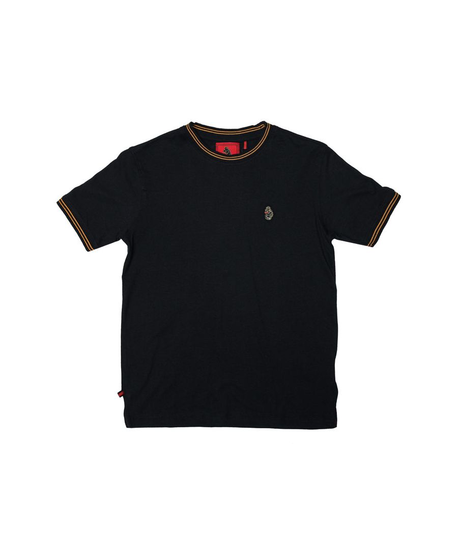 Image for Boy's Luke 1977 Infant Looper T-Shirt in Black