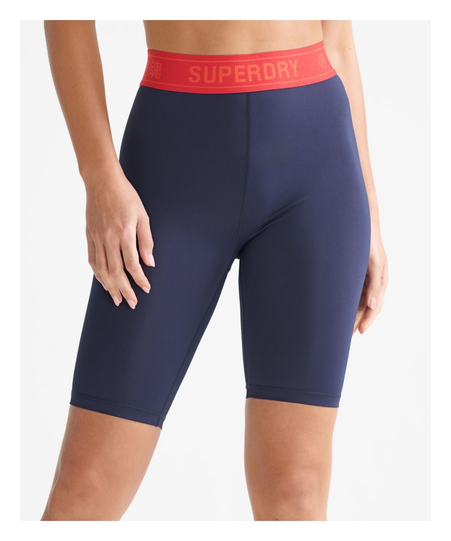 Update your gym essentials with the Training elastic tight shorts. Designed with a four-way stretch material for comfort as you workout and a thick elastic waistband for support. Style with your favourite sports bra and trainers to complete the look.Elasticated waistbandFour-way stretch materialSuperdry branding