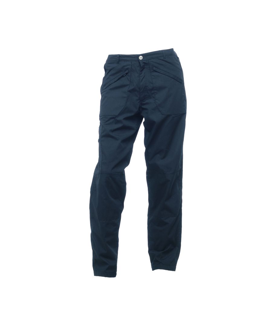 Regatta Mens Workwear Action Trouser (Water Repellent) (Navy)