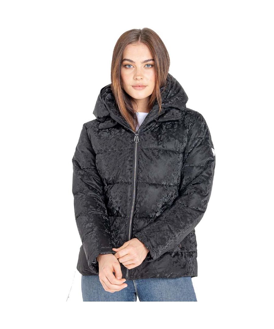 Dare 2B Womens Influence Waterproof Padded Ski Coat - Black - Size 20 UK