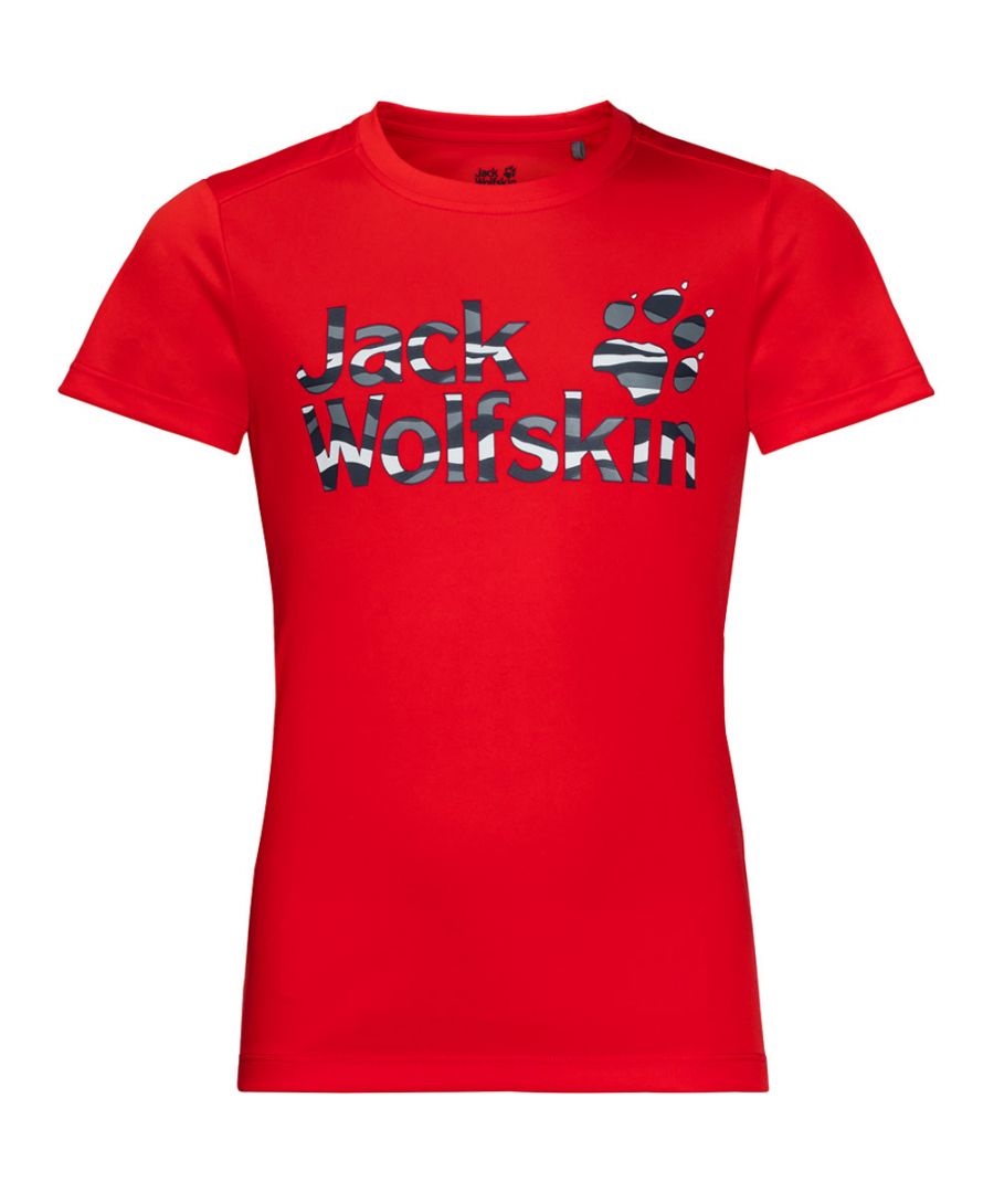 Image for Jack Wolfskin Boys & Girls Jungle Breathable UV Protective T-Shirt