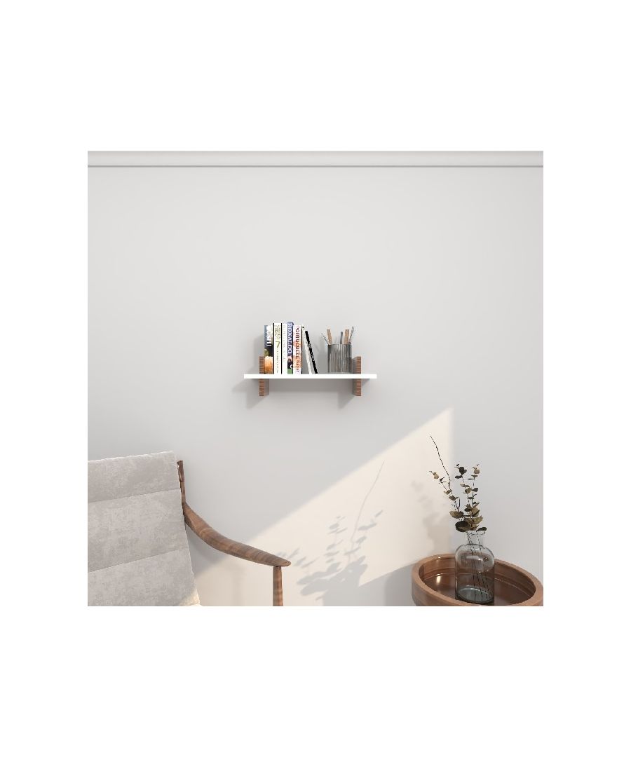 Image for HOMEMANIA Norma Shelf, in White, Wood