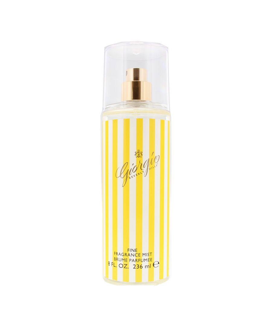 Giorgio Bev Hills Womens Beverly Yellow Fragrance Mist 236ml - Orange - One Size