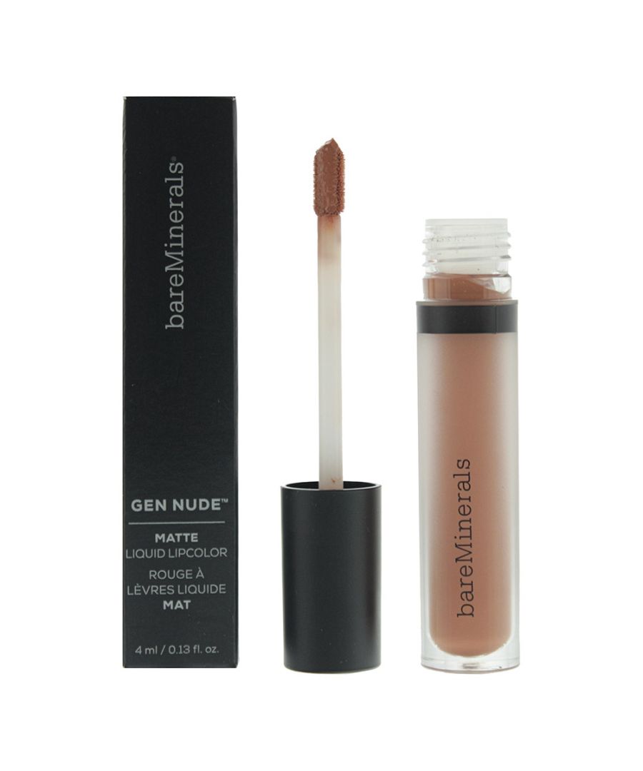 Bare Minerals Gen Nude Matte Liquid Lip Colour is a easy to apply creamy texture that creates a smooth and velvety dry matte finish. Full coverage lip colour for a long wearing no tack texture formulated with moisturizing ingredients to prevent dryness. Comes in 10 different beautiful shades to suit every occasion.