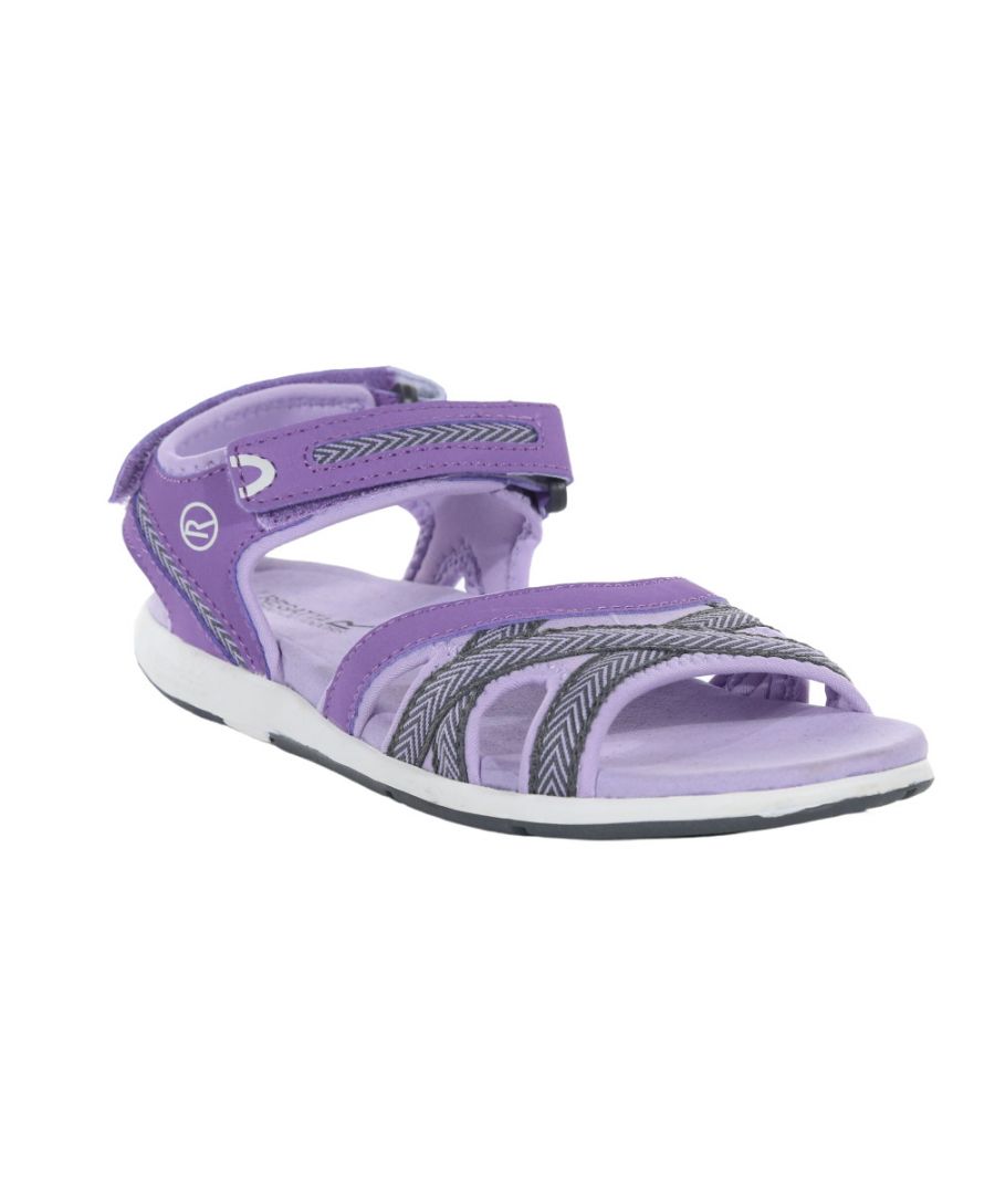 Image for Regatta Womens/Ladies Santa Clara Sandals (Amethyst Purple/Lilac)