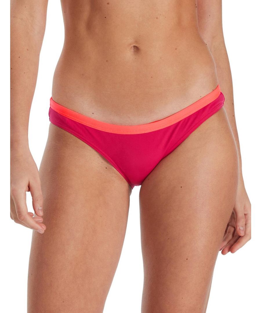 Speedo Womens 8-12356H162 Bikini Brief - Red - Size 6 UK