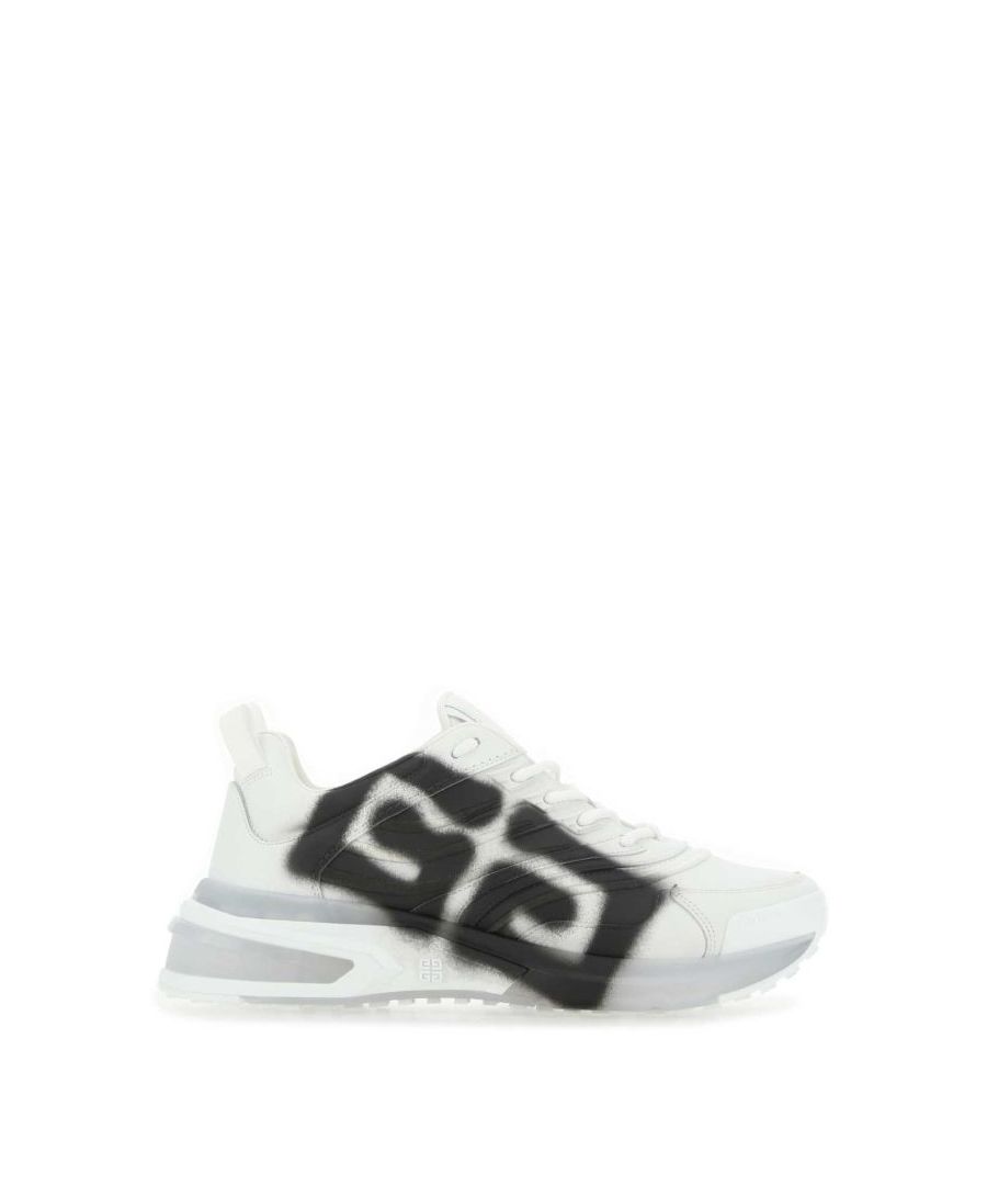 White leather Giv 1 sneakers