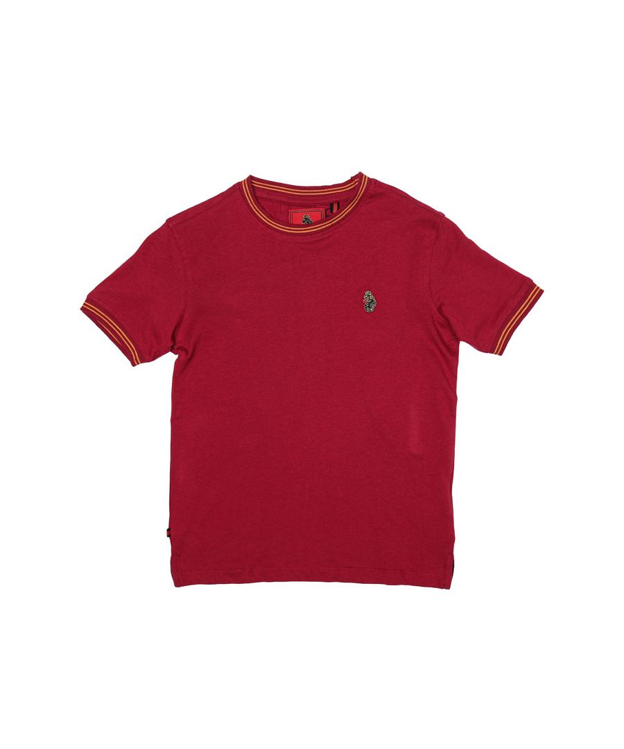 Image for Boy's Luke 1977 Infant Looper T-Shirt in wine