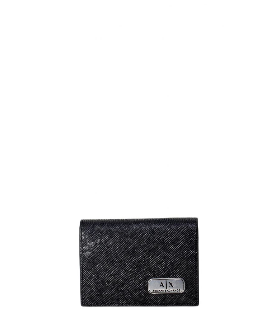 Brand: Armani Exchange Gender: Men Type: Wallets Season: Spring/Summer  PRODUCT DETAIL • Color: black • Pattern: plain • Fastening: with zip • Size (cm): 10x0.5x12 cm  COMPOSITION AND MATERIAL • Composition: -100% leather