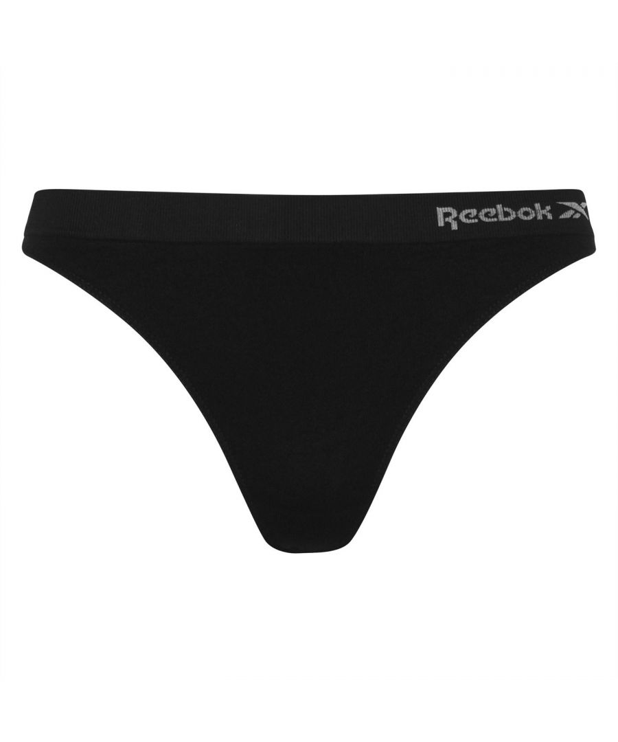 Image for Reebok Womens 3 Pack Kal Thong Underwear