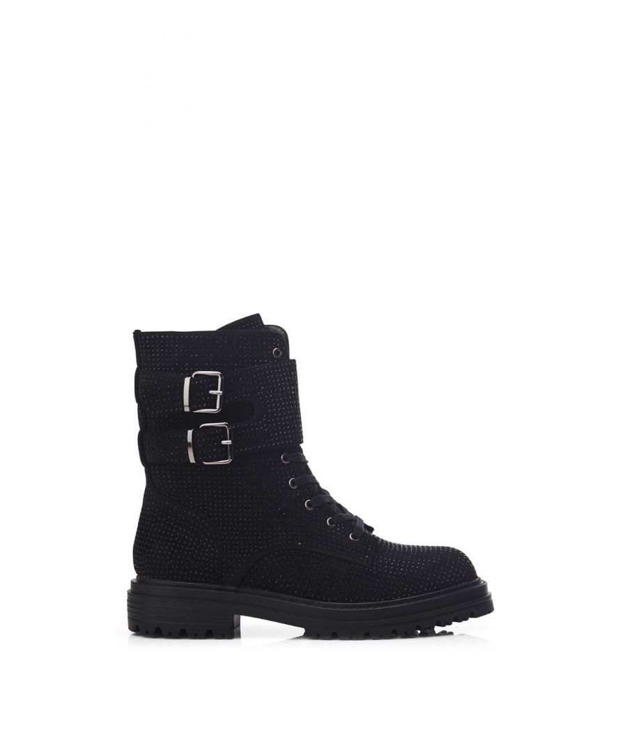 Moda in Pelle Womens 'Zori' Black Textile - Size EU 36