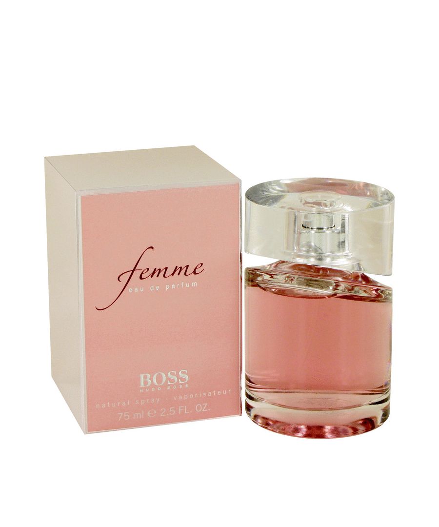 Boss Femme Perfume by Hugo Boss, This fragrance was released in 2006. A fresh fruity floral perfume for women. A dreamy luscious blend of notes that will captivate your senses.