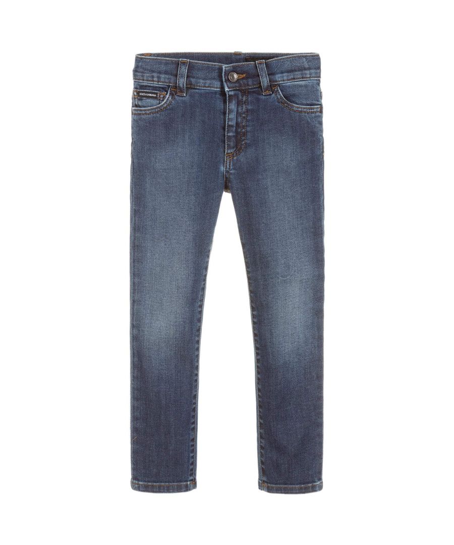 Dolce & Gabbana Boys Jeans Blue