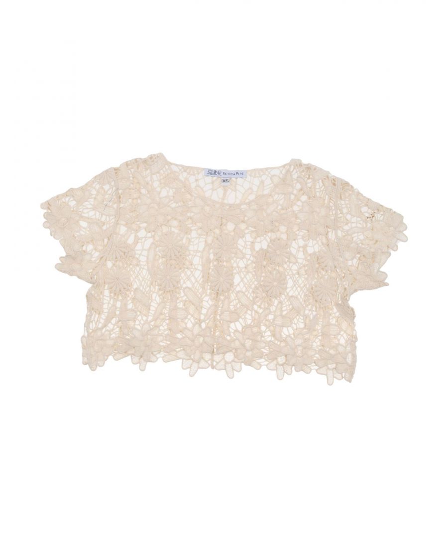 Image for Patrizia Pepe Girl Blouse Cotton in Beige