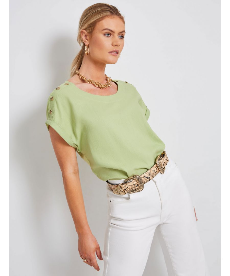 Katies Linen Extended Sleeve Knit Back TopMaterial:  55% Linen / 45% Viscose