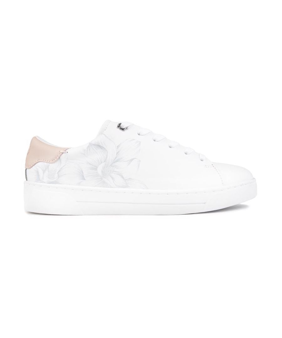 Ted Baker Zenip Leather Trainer With 