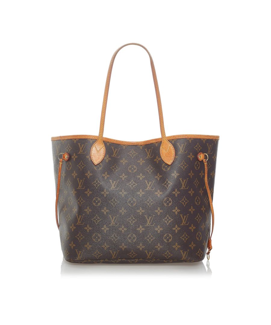 Image for Vintage Louis Vuitton Monogram Neverfull MM Brown