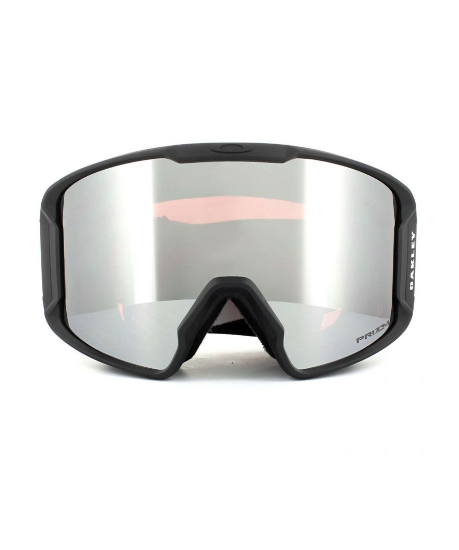 Image for Oakley Ski Goggles Line Miner OO7070-01 Matt Black Prizm Black Iridium