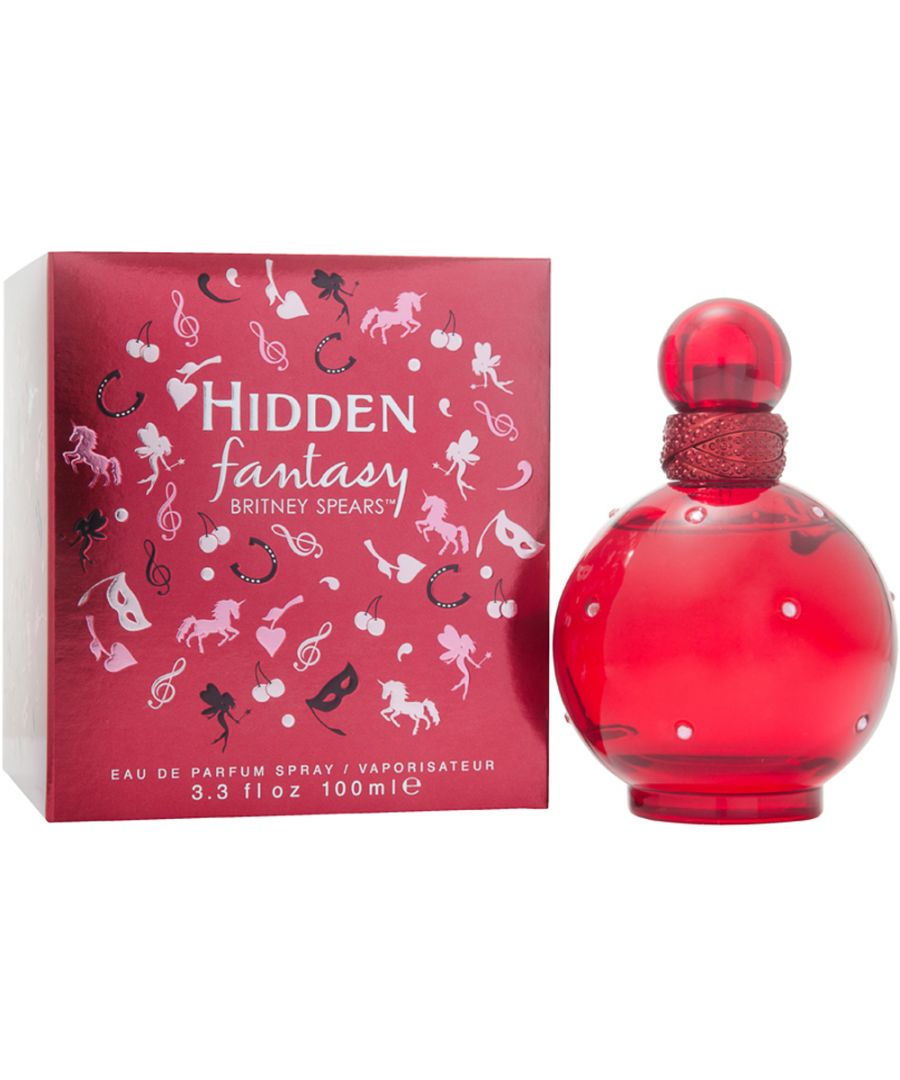 Hidden Fantasy by Britney Spears is a floral fruity gourmand fragrance for women. Top notes orange tangerine lemon verbena neroli. Middle notes clove sweet notes lily jasmine. Base notes vanilla woodsy notes sandalwood amber. Hidden fantasy was launched in 2008.