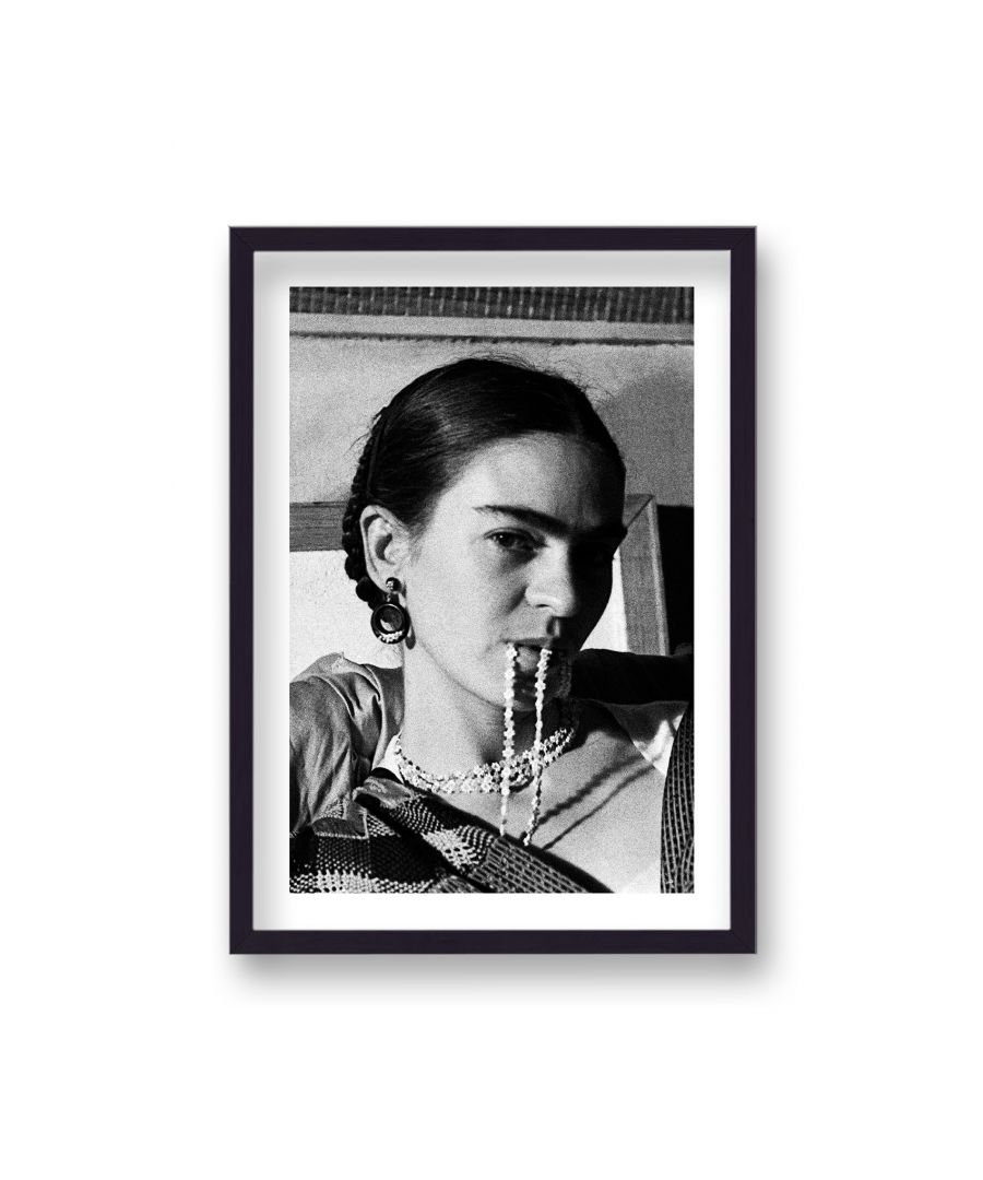 Image for Frida Kahlo Portrait Beads In Mouth