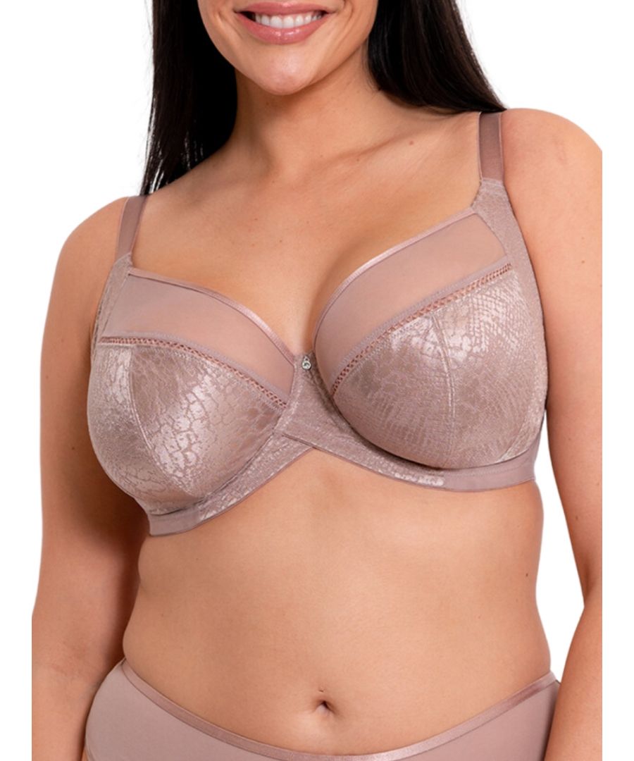 Curvy Kate Womens Amaze Balcony Bra - Pink Polyamide - Size 44DD