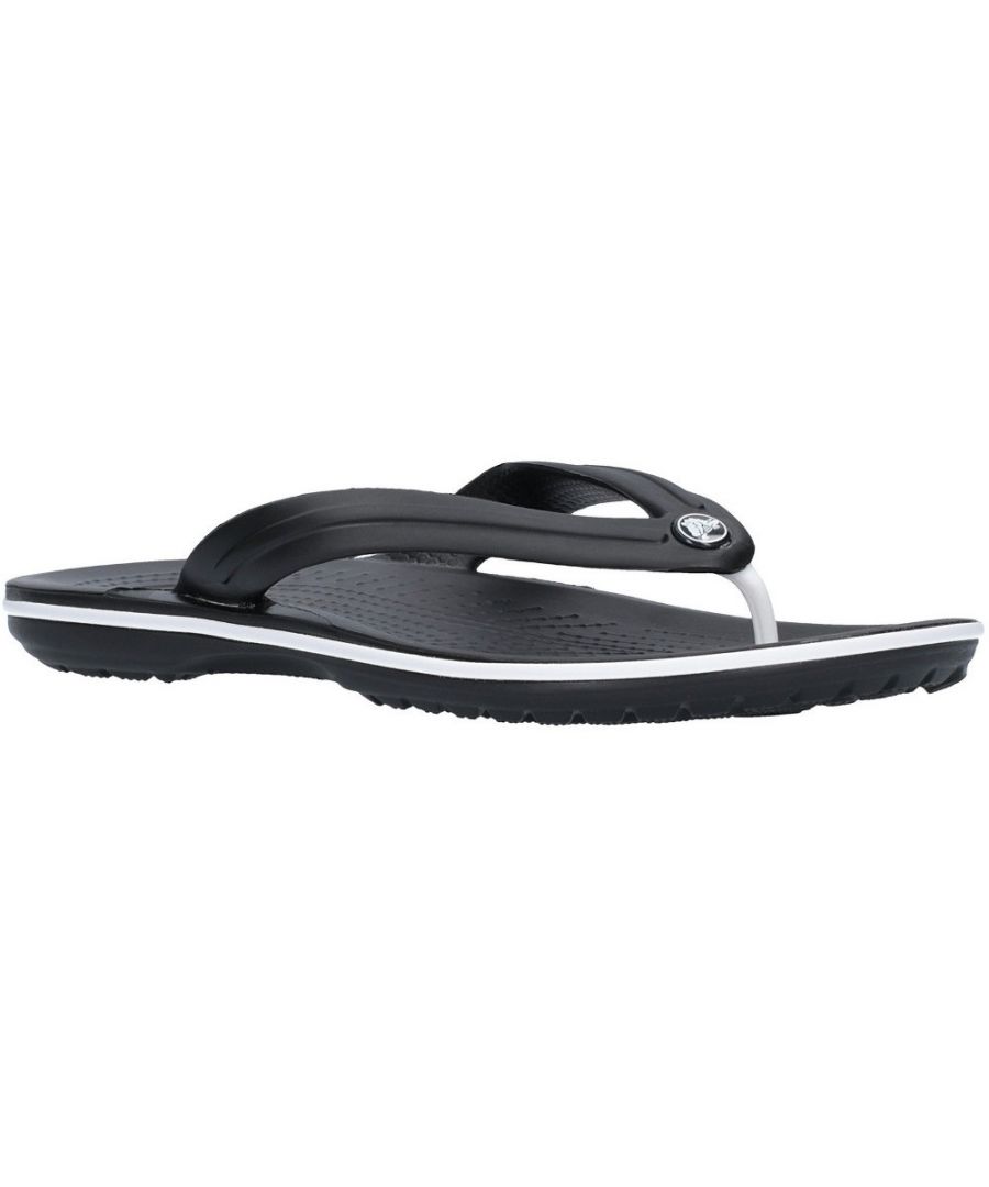 Crocs Mens Crocband Unisex - Black - Size UK 8