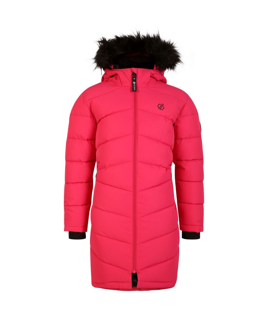Dare 2B Girls Striking III Quilted Parka (Berry Pink) - Size 11-12Y - Secret Sales