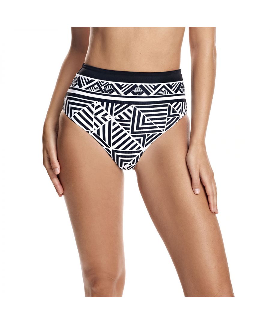 ORY Womenss high waist bikini bottom W231562 - Black - Size L/XL