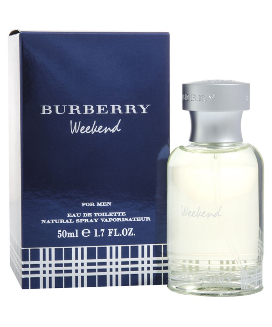 Burberry design house launched Weekend in 1997 as a fresh clean and natural fragrance the perfect scent with which to escape the hustle and bustle of daily life this gives the impression of a relaxed weekend away in the English Countryside. Weekend notes consist of grapefruit lemon tangerine ivy leaves oak moss sandalwood amber honey and musk.
