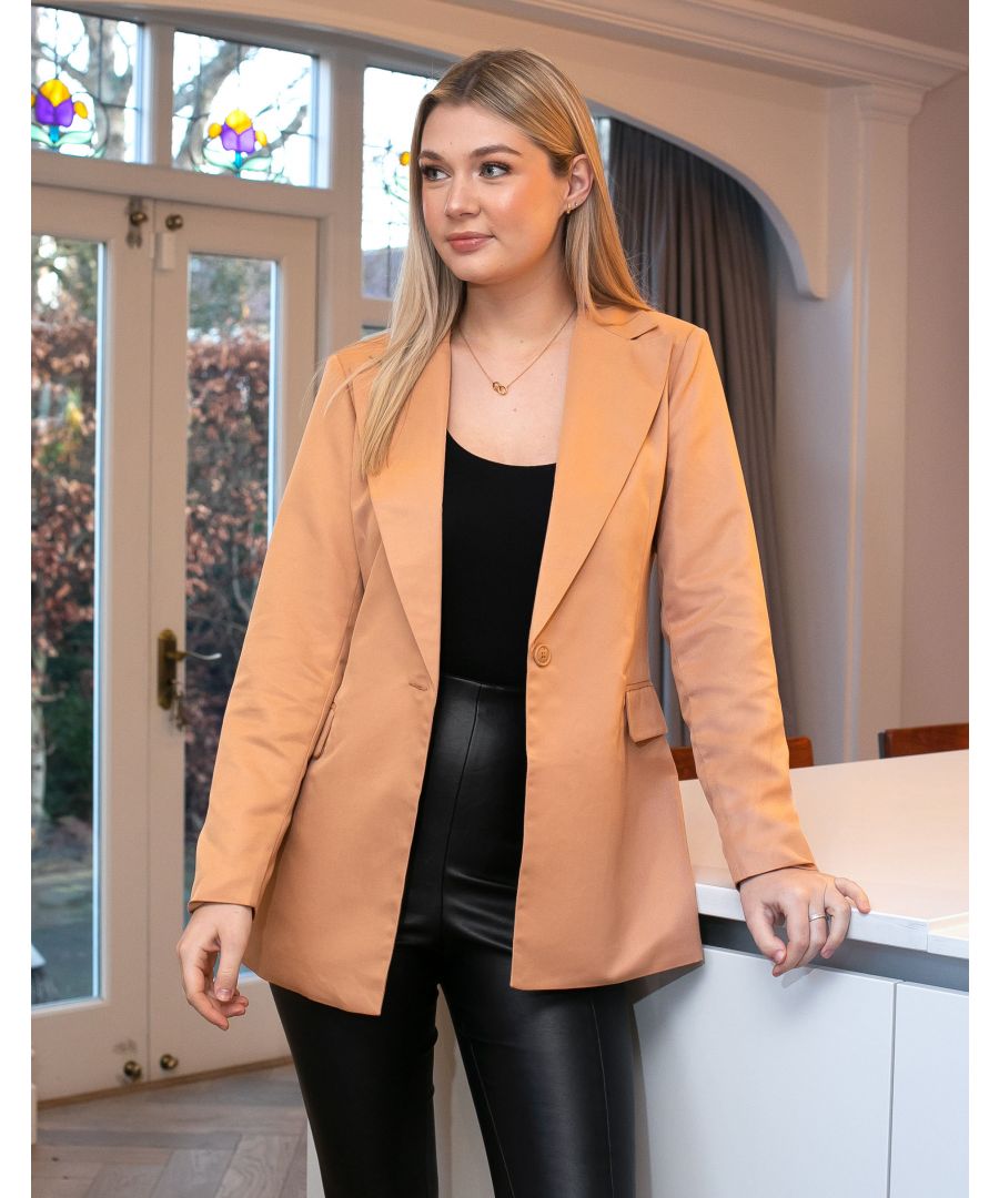 Image for Brown 'Penelope' Tailored Blazer