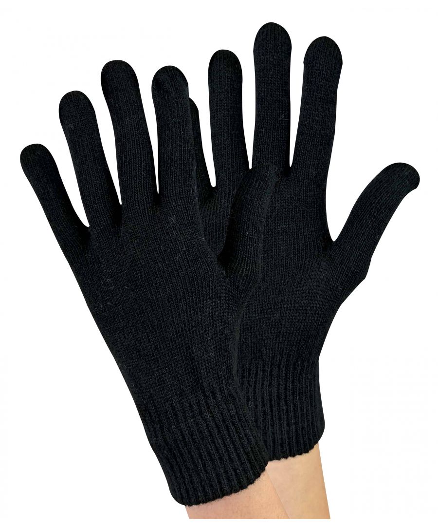 Image for Ladies / Women's Knitted Magic Thermal Wool Gloves for Cold Weather