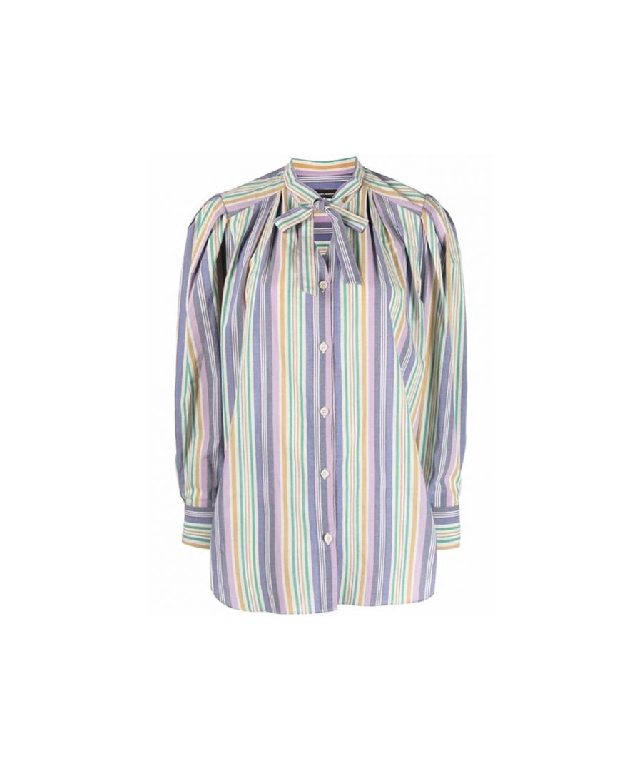 - Composition: 100% cotton - Long sleeves - Button closure - Buttoned cuffs - Machine wash (delicate) - Made in Bulgaria - MPN TIVERNA_LAVENDER - Gender: WOMEN - Code: TOP IT 2 SH 05 O33 S2 T