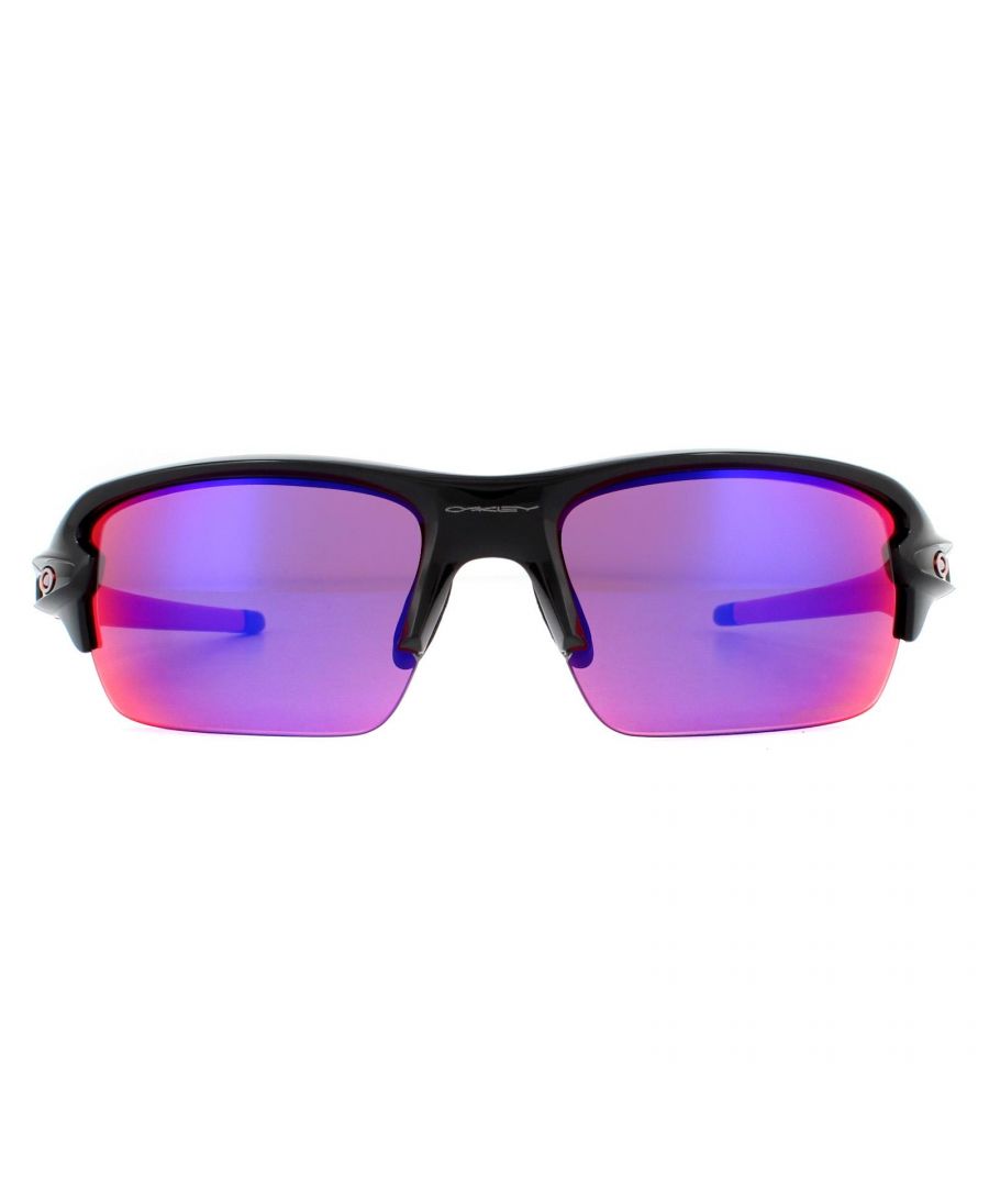 Image for Oakley Sunglasses Flak XS OJ9005-13 Polished Black Prizm Road