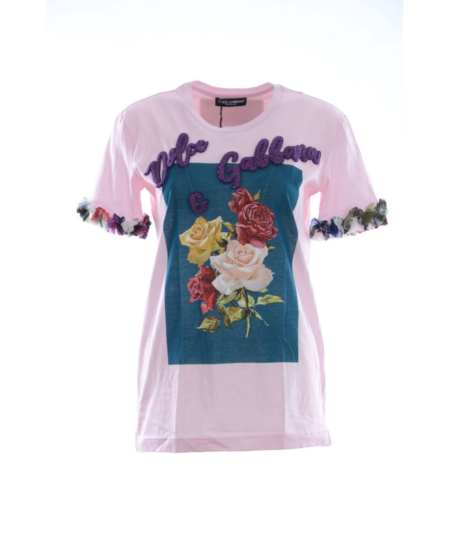 Flowers on Sleeves\nF8K74Z G7SCQ\n95% Cotton, 5% Silk