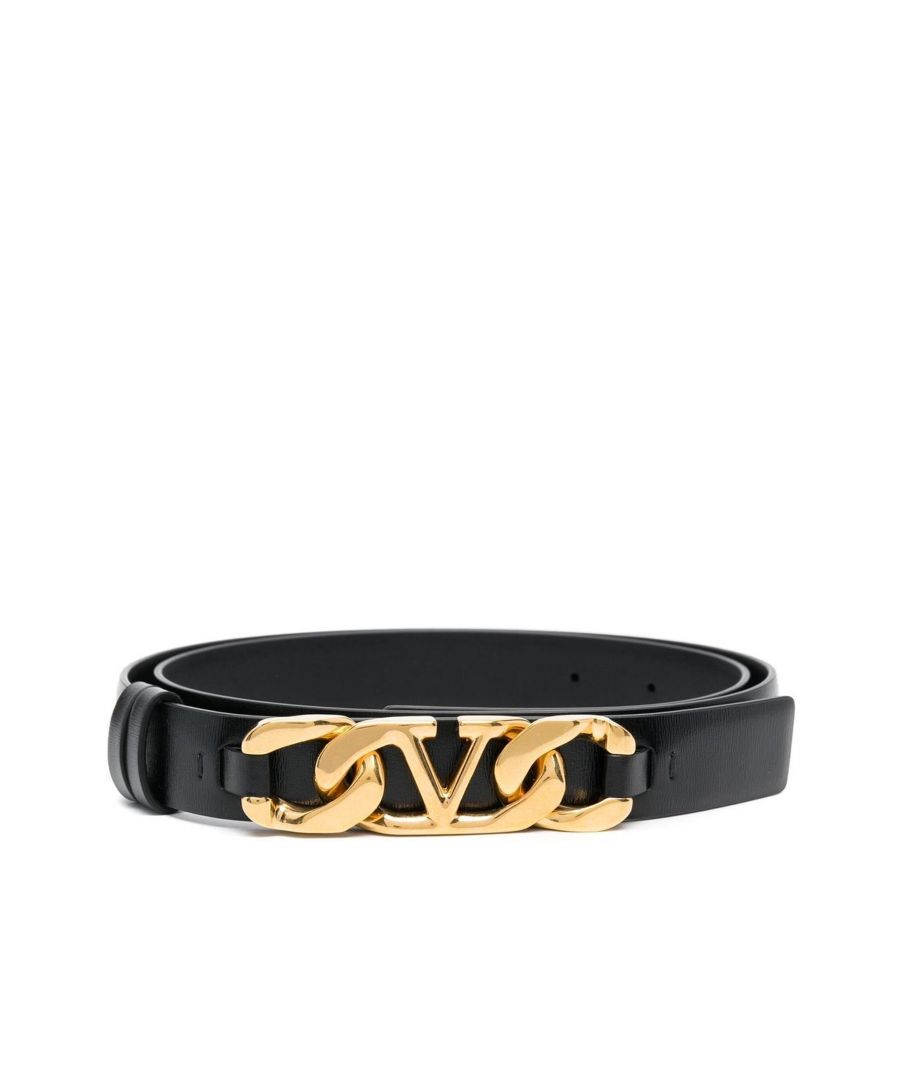 - Composition: 100% calf leather - Gold tone buckle detail - Gold tone logo detail - Made in Italy - MPN 1W2T0SB1QFH - Gender: WOMEN - Code: ACC VQ 2 EL 00 O51 S3 T