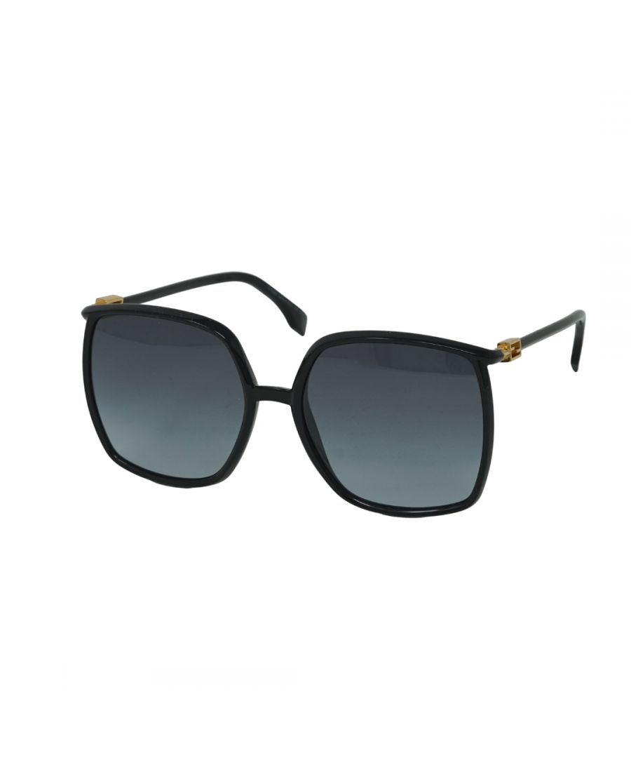 Fendi FF 0431/G/S 807/GB Sunglasses. Lens Width=60mm. Nose Bridge Width=19mm. Arm Length=150mm. Sunglasses, Sunglasses Case, Cleaning Cloth and Care Instructions all Included. 100% Protection Against UVA & UVB Sunlight and Conform to British Standard EN 1836:2005