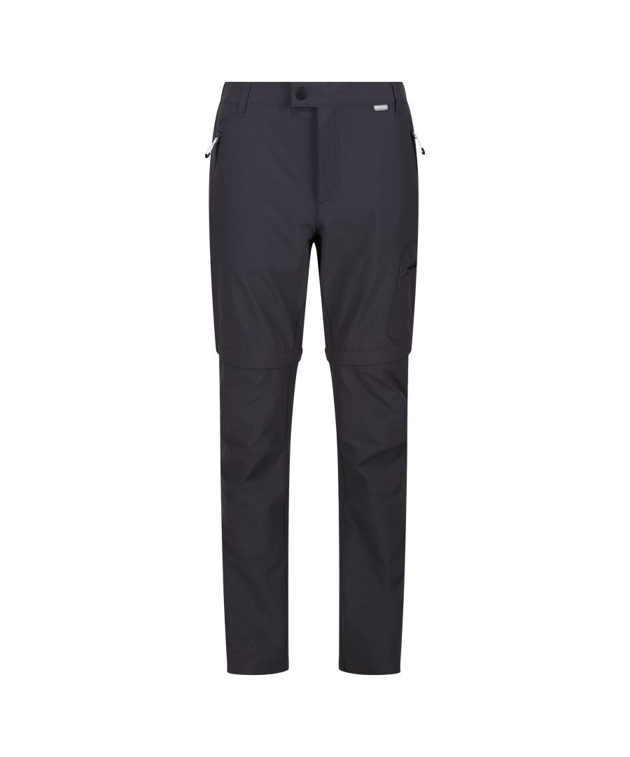 Regatta Mens Highton Walking Trousers (Seal Grey) - Size 38 Regular - Secret Sales