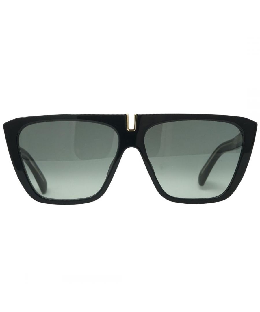 Givenchy GV7109/S 807 9O Black Sunglasses. Lens Width =58mm. Nose Bridge Width = 13mm. Arm Length = 145mm. Sunglasses, Sunglasses Case, Cleaning Cloth and Care Instructions all Included. 100% Protection Against UVA & UVB Sunlight and Conform to British Standard EN 1836:2005